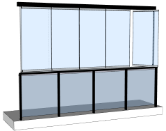 Kääntyvä parvekelasi